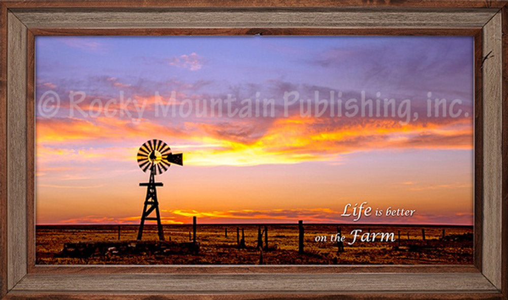 Another Day Gone By Custom Framed Art Prints by Dan Ballard