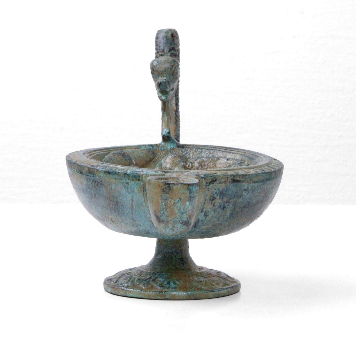 Annum Novum Faustum Felicem - Roman Oil Lamp (Happy New Year)