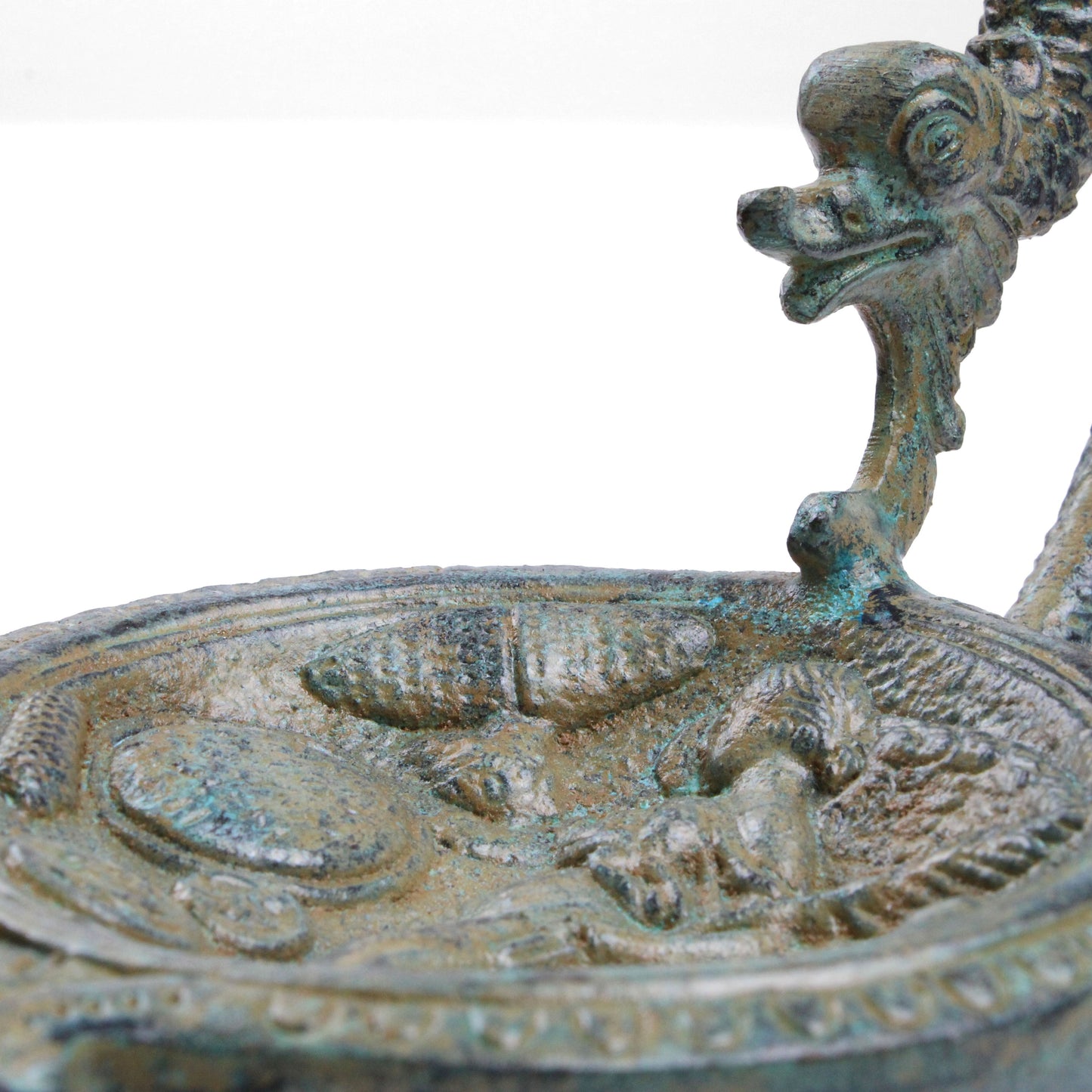 Annum Novum Faustum Felicem - Roman Oil Lamp (Happy New Year)