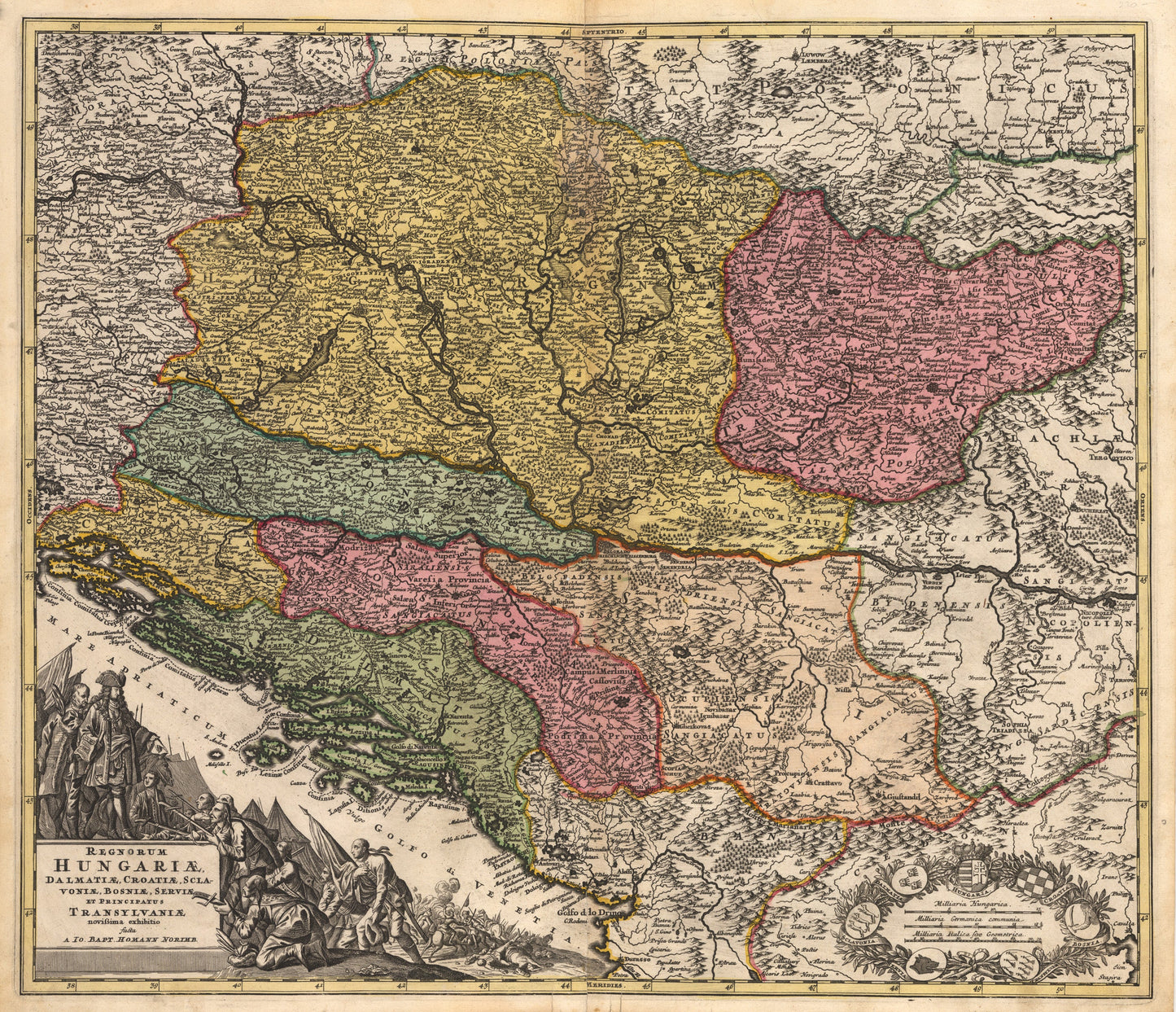 1716 Regnorum Hungariae, Dalmatiae, Croatiae, Sclavoniae, Bosniae...