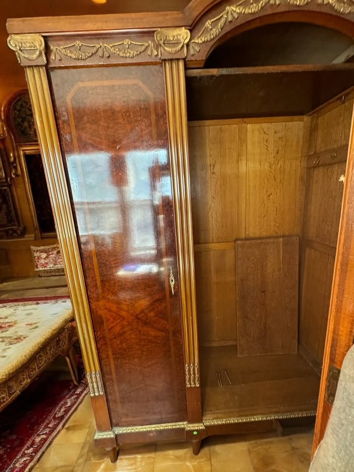Antique Empire Mahogany Armoire