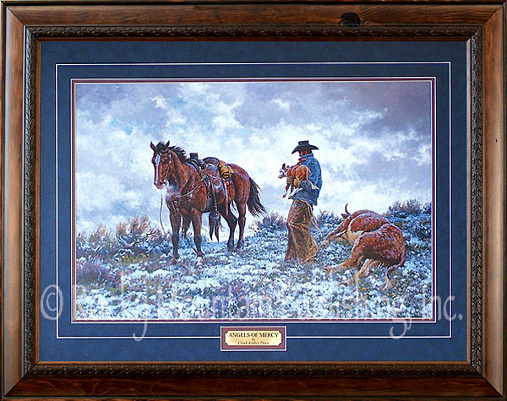 Angels of Mercy Cowboy Art Prints Clark Kelley Price