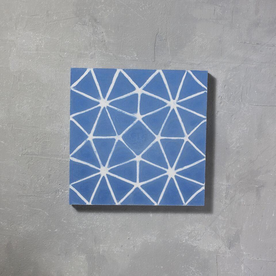 Anthropologie Blue Tile