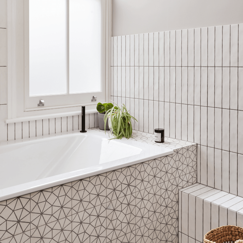 Anthropologie Grey Tile