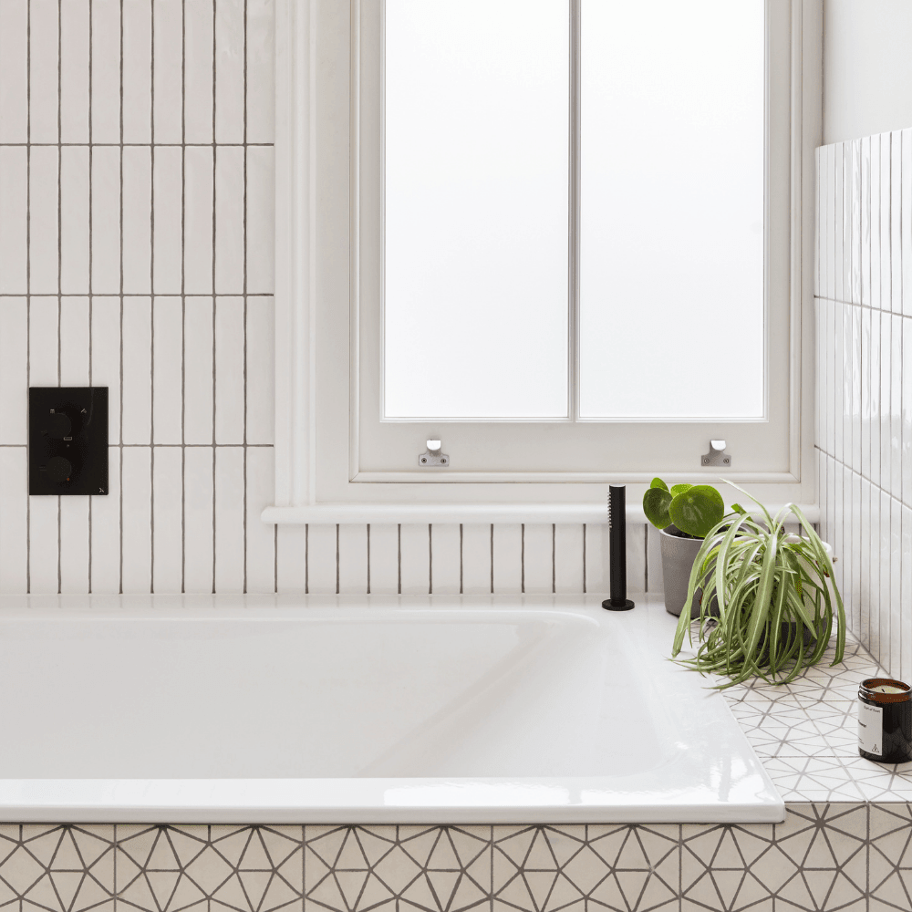 Anthropologie Grey Tile