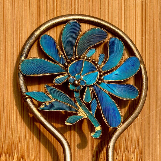 Antique Qing Dynasty 6 Tian-Tsui Hair Pin